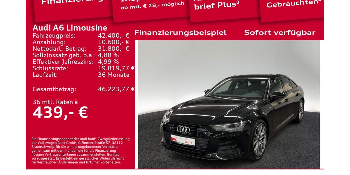 Audi A6 50.000 km 42.400 &euro; Berlin 10587