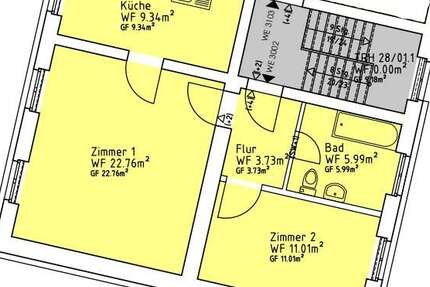 Wohnung Mittenwalde - 2 Zimmer, 53 m&sup2;, 655&euro; | Angebot:26398843