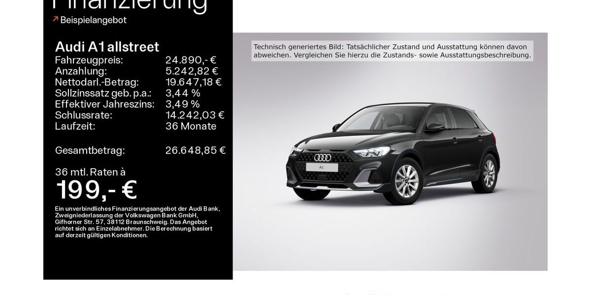 Audi A1 6.109 km 24.890 &euro; Eisenach 99817