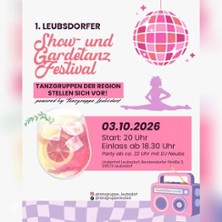 Leubsdorfer Show- und Gardetanzfestival 03.10.2026 Lindenhof Leubsdorf