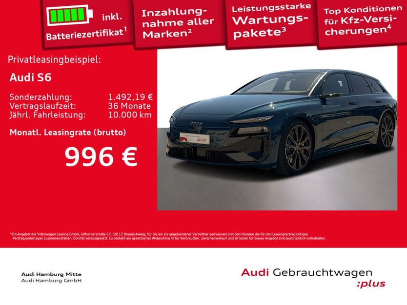Audi S6 7.733 km 99.811 € Hamburg 22529