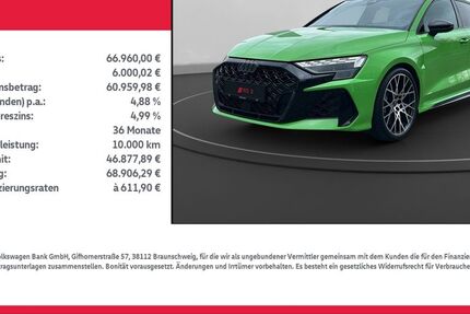 Audi RS3 3.988 km 65.960 &euro; Mühlhausen/Thüringen 99974