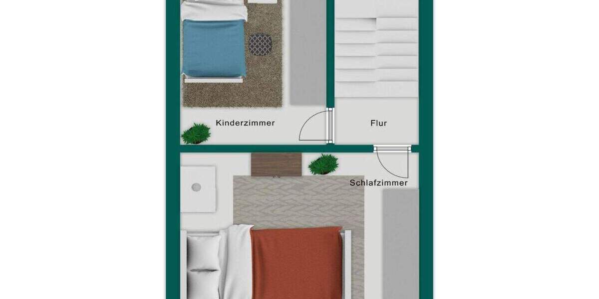 Doppelhaushälfte Bedburg Kirchherten - 3 Zimmer, 93 m&sup2;, 165.000&euro; | Angebot:25775757