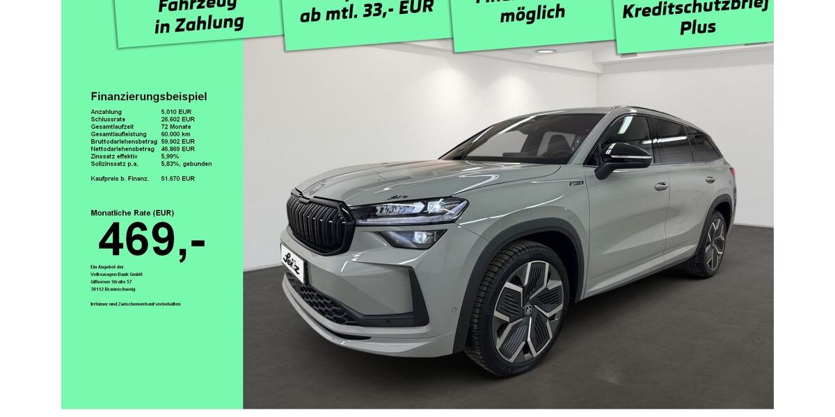 Skoda Kodiaq 12.790 km 51.670 &euro; Memmingen 87700