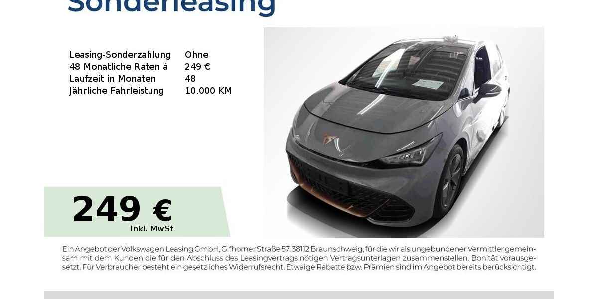 Cupra Born 17.280 km 23.440 &euro; Bernburg 06406