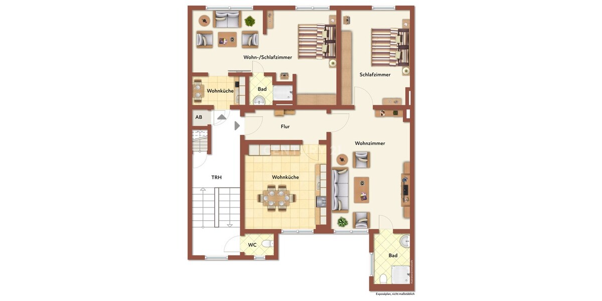 Rarität im beliebten Kaiserviertel: Attraktives 6-Familienhaus mit enormem Entwicklungspotenzial! - Mehrfamilienhaus, Wohnhaus Dortmund Brackel | Angebot:26943189