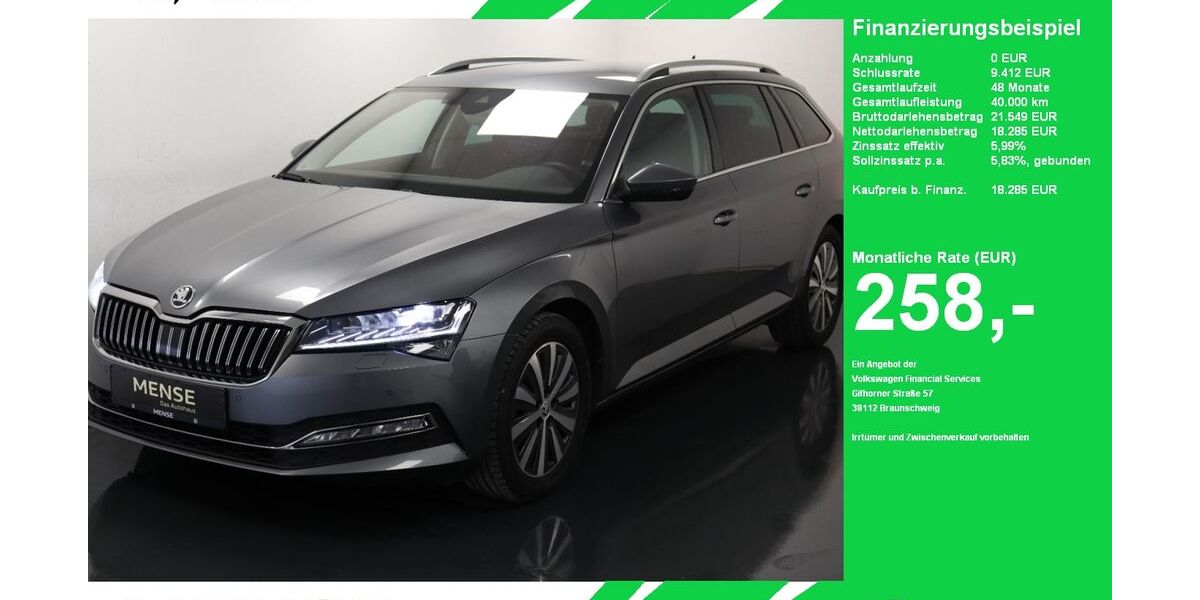 Skoda Superb 169.757 km 17.955 &euro; Oelde (Stromberg) 59302