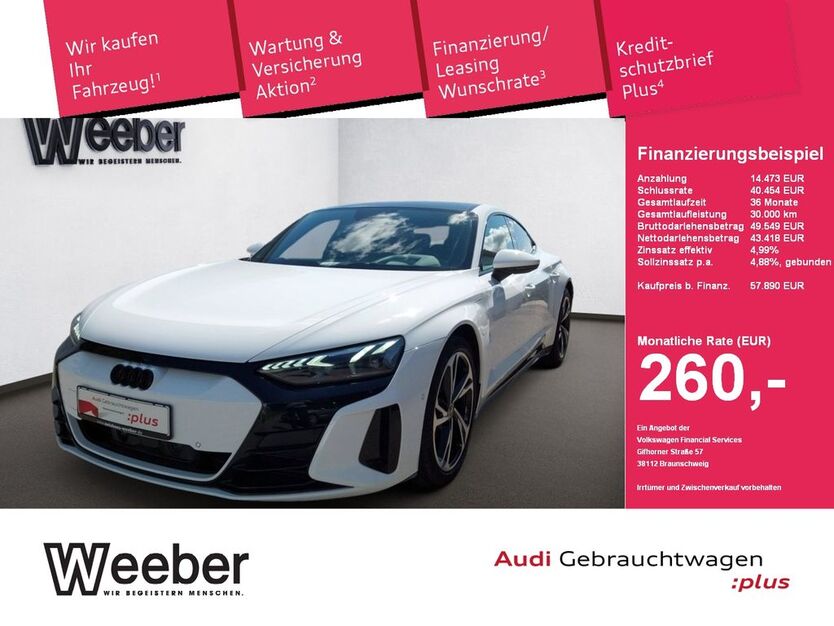Audi e-tron GT 65.573 km 57.591 € Herrenberg 71083