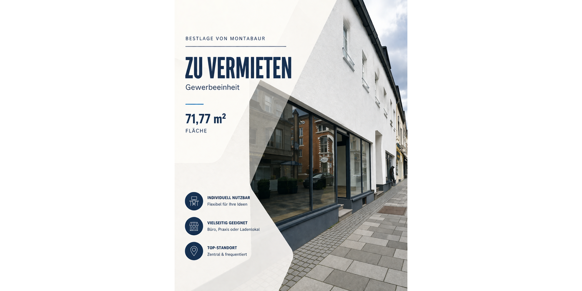 Gewerbeobjekt Montabaur Eschelbach - 800&euro; | Angebot:26292046