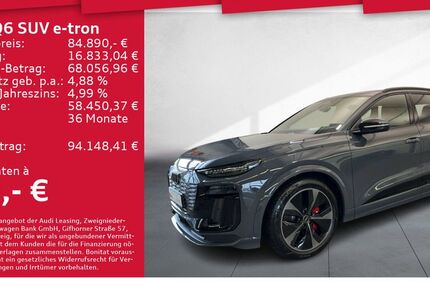 Audi SQ6 e-tron 9.553 km 84.890 &euro; Dresden 01169