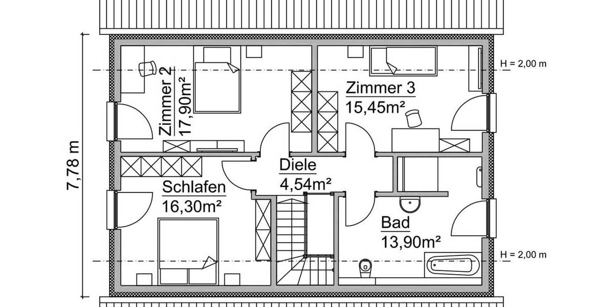 Einfamilienhaus Aschersleben - 5 Zimmer, 141 m&sup2;, 411.950&euro; | Angebot:26308678
