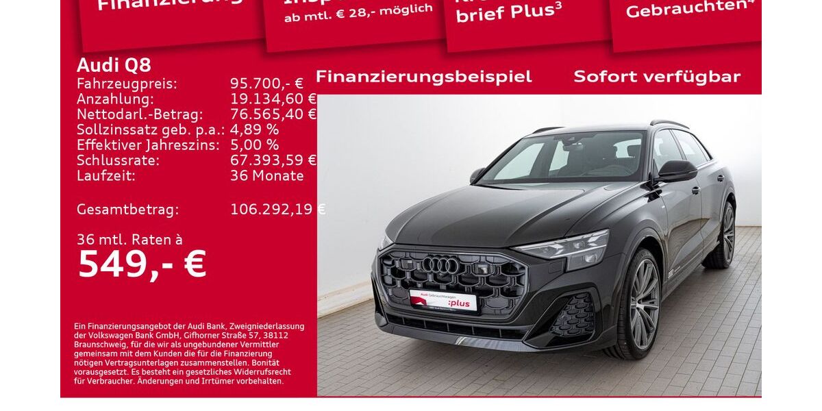 Audi Q8 9.500 km 93.400 &euro; Berlin 12489