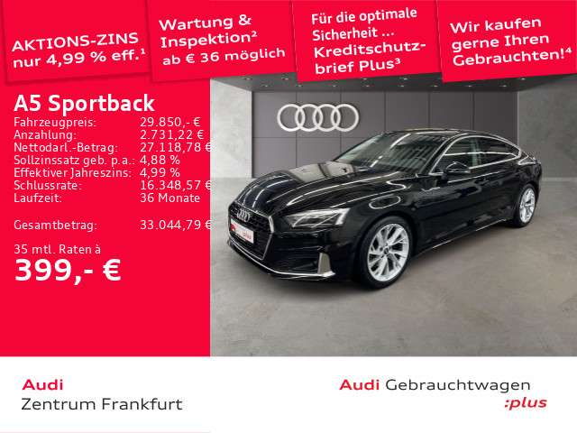 Audi A5 17.151 km 29.750 &euro; Frankfurt am Main 60314