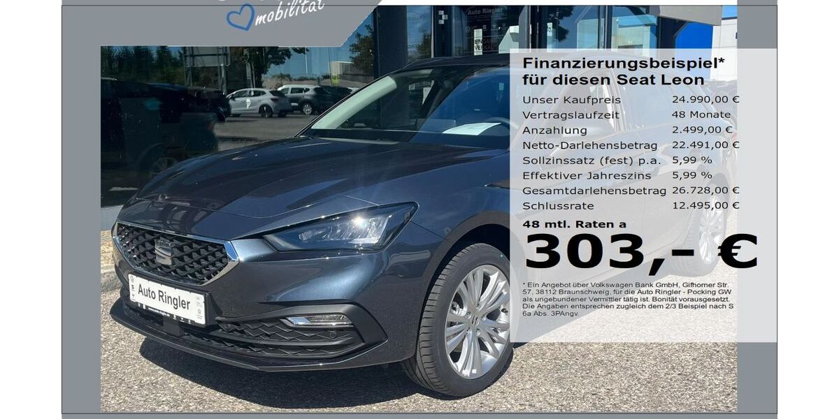 Seat Leon 6.900 km 24.790 &euro; Pocking 94060