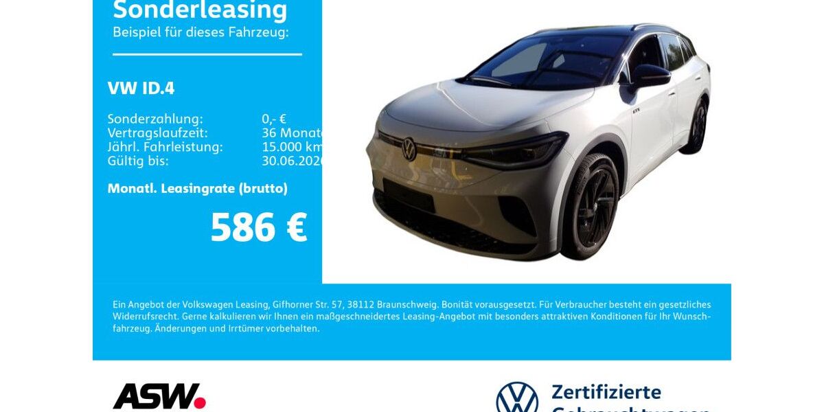 VW ID.4 10.900 km 43.930 &euro; Bad Rappenau 74906