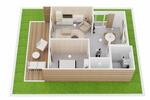 Doppelhaushälfte Südheide - 2 Zimmer, 890&euro; | Angebot:23356577