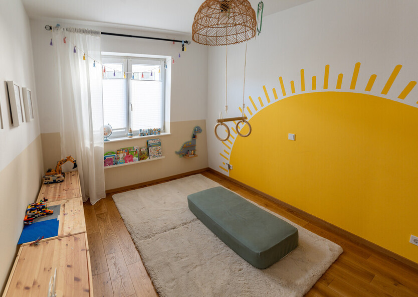 Moderne Erdgeschoßwohnung mit Sauna & Garten