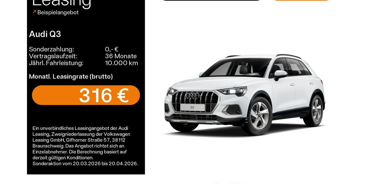 Audi Q3 28.550 km 35.180 &euro; Schweinfurt 97424