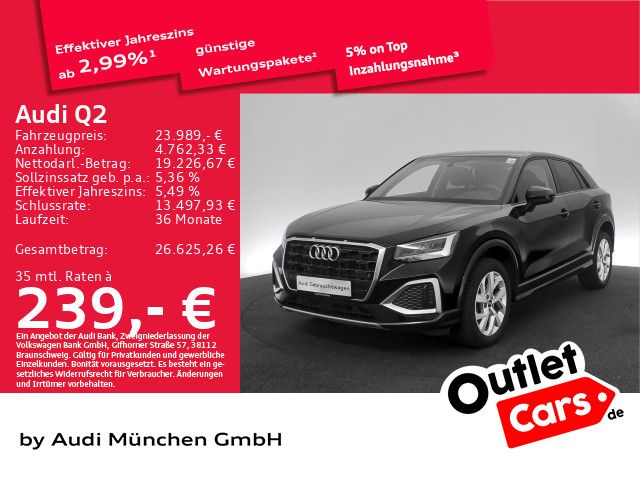 Audi Q2 61.657 km 23.989 &euro; München 80935
