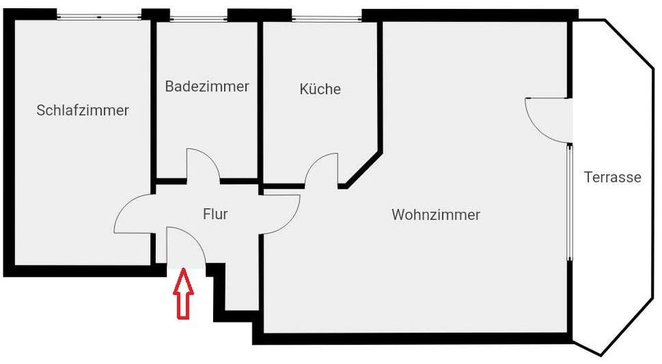 Etagenwohnung Fernwald - 2 Zimmer, 70 m&sup2;, 680&euro; | Angebot:26384608