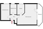 Etagenwohnung Fernwald - 2 Zimmer, 70 m&sup2;, 680&euro; | Angebot:26384608