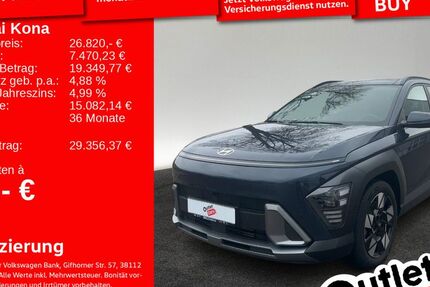 Hyundai KONA 14.880 km 25.920 &euro; Senden 89250