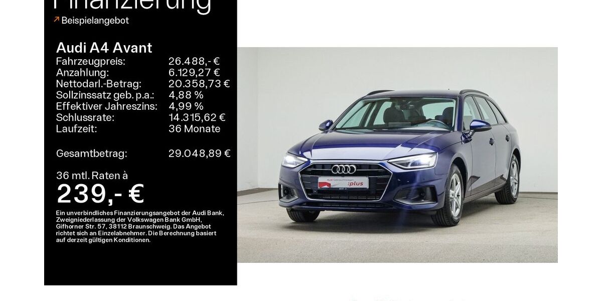 Audi A4 64.400 km 26.488 &euro; Mühlheim 63165