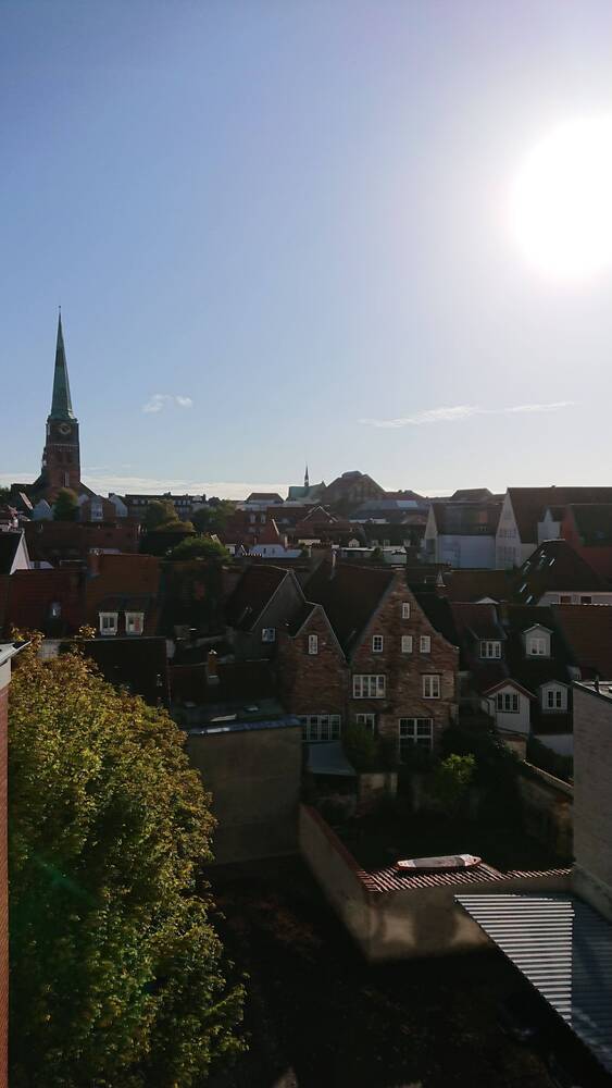 Super ruhige 1 Zimmer Wohnung mit Blick auf die Lübecker Altstadt