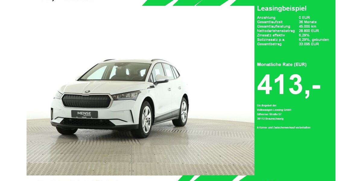 Skoda Enyaq 8.305 km 28.800 &euro; Oelde (Stromberg) 59302