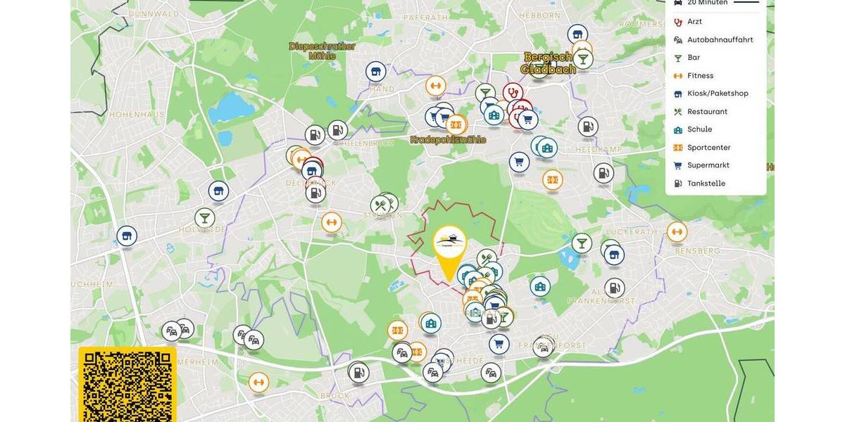 Gestalten Sie diese ETW nach Ihrer Vorstellung - Etagenwohnung Bergisch Gladbach / Refrath Refrath | Angebot:26660290