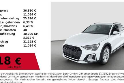 Audi A3 4.830 km 36.880 &euro; Nürnberg 90411