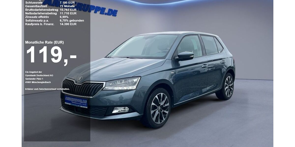 Skoda Fabia 29.250 km 14.390 &euro; Stollberg 09366