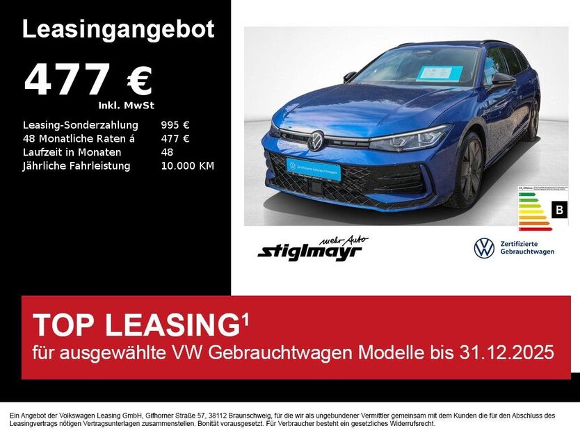 VW Passat Variant 10.262 km 46.190 € Pfaffenhofen/Ilm 85276