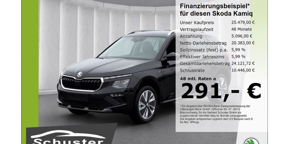 Skoda Kamiq 19.742 km 24.780 &euro; Ruhstorf 94099