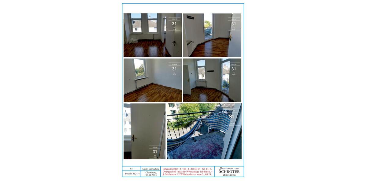 Günstige Mansarden- & Balkonwohnung in Wilhelmshaven - Bant 5 zimmer