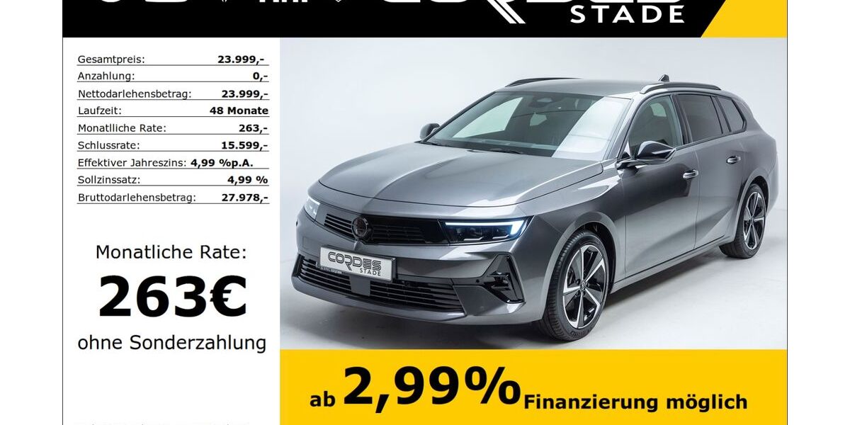 Opel Astra 15.864 km 23.999 &euro; Stade 21680