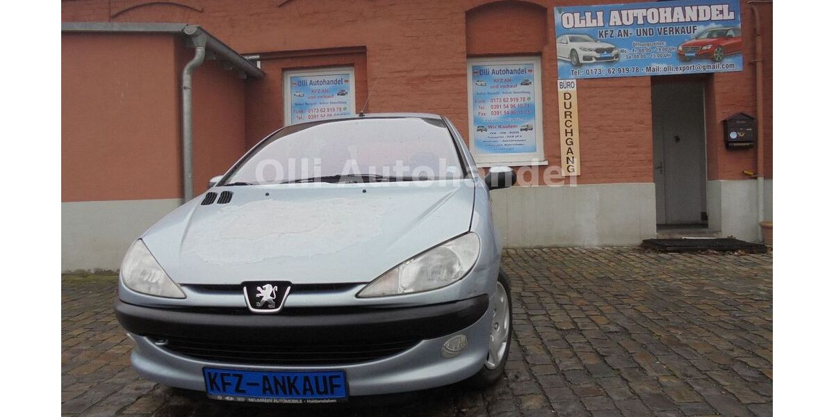 Peugeot 206 88.000 km 1.999 &euro; Magdeburg 39124