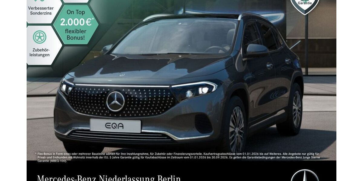 Mercedes-Benz EQA 6.948 km 38.890 &euro; Berlin 13509