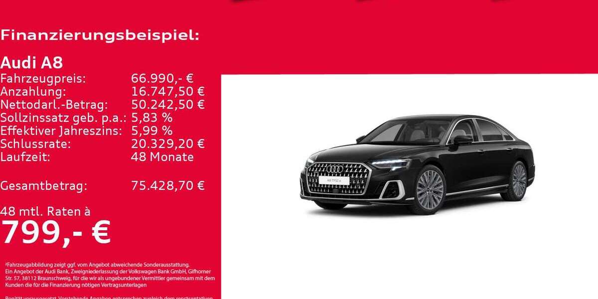 Audi A8 48.210 km 66.990 &euro; Hannover 30179