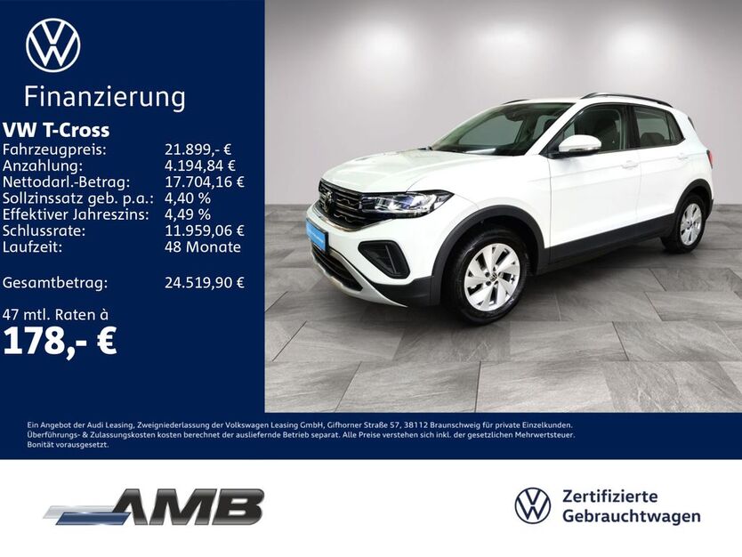VW T-Cross 5.950 km 21.470 € Borna 04552