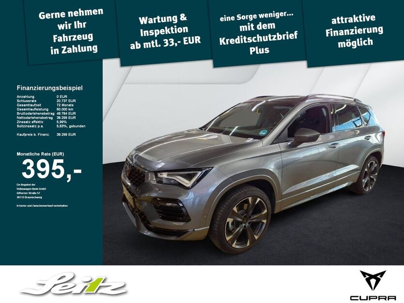 Cupra Ateca 24.995 km 38.099 € Kempten 87437