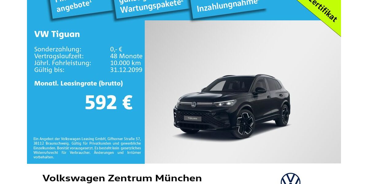 VW Tiguan 14.000 km 49.980 &euro; München 81669