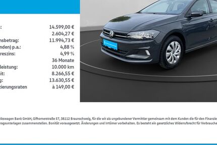 VW Polo 45.273 km 14.599 € Leinefelde-Worbis/DE 37327