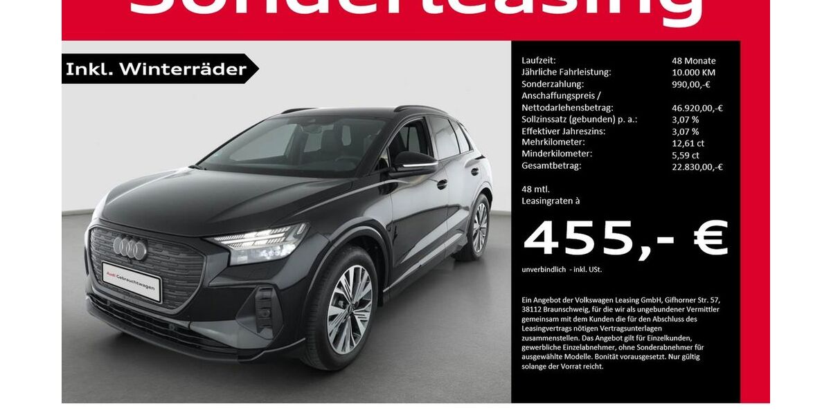 Audi Q4 e-tron 15.092 km 46.920 &euro; Halle (Saale) 06110