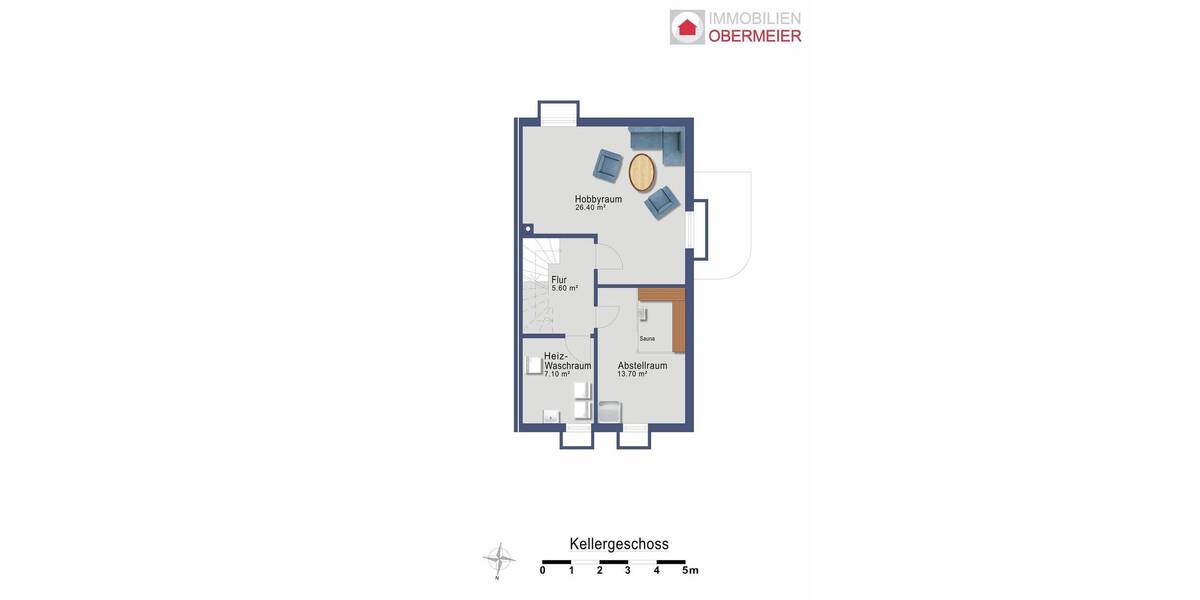 Reihenendhaus Brunnthal - 5 Zimmer, 156 m&sup2;, 2.500&euro; | Angebot:26853104