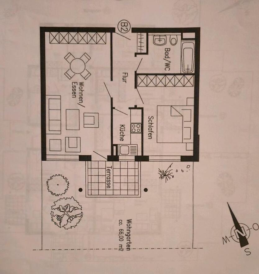 Terrassen-Wohnung in Neuenstadt a.K zimmer