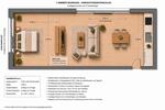 Etagenwohnung Kremmen - 1 Zimmer, 49 m&sup2;, 747&euro; | Angebot:26678572
