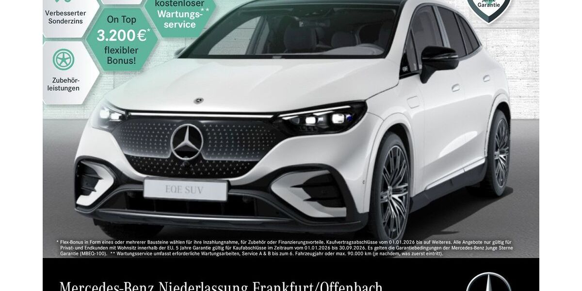 Mercedes-Benz EQE SUV 13.520 km 79.990 &euro; Frankfurt 60599