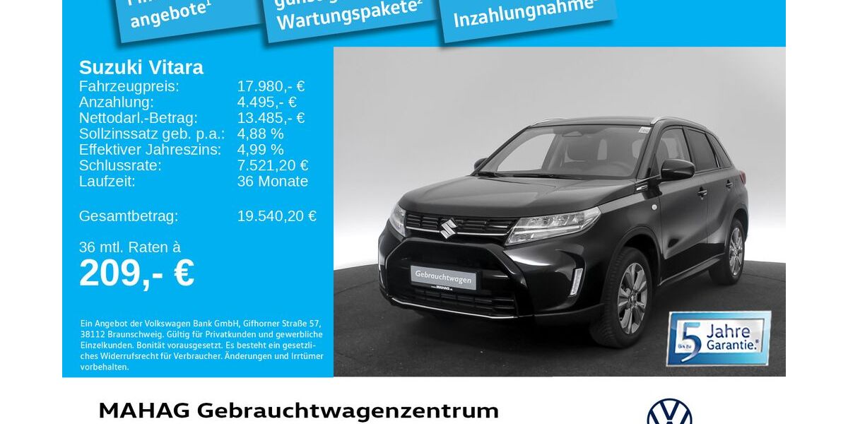 Suzuki Vitara 6.388 km 17.980 &euro; München 80935