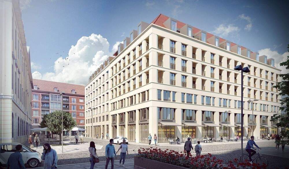Etagenwohnung Dresden Innere Altstadt - 3 Zimmer, 80 m&sup2;, 1.414&euro; | Angebot:25600925